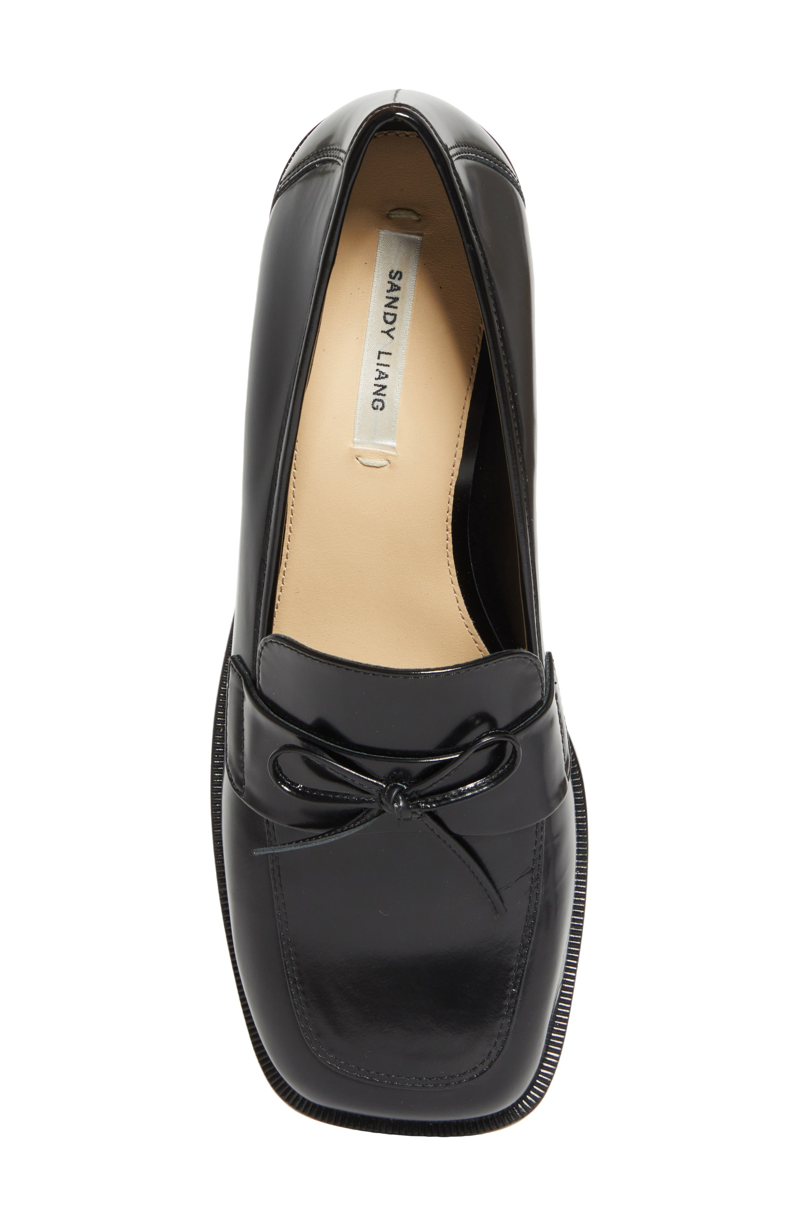 Sandy Liang Bow Loafer in Black at Nordstrom - 5
