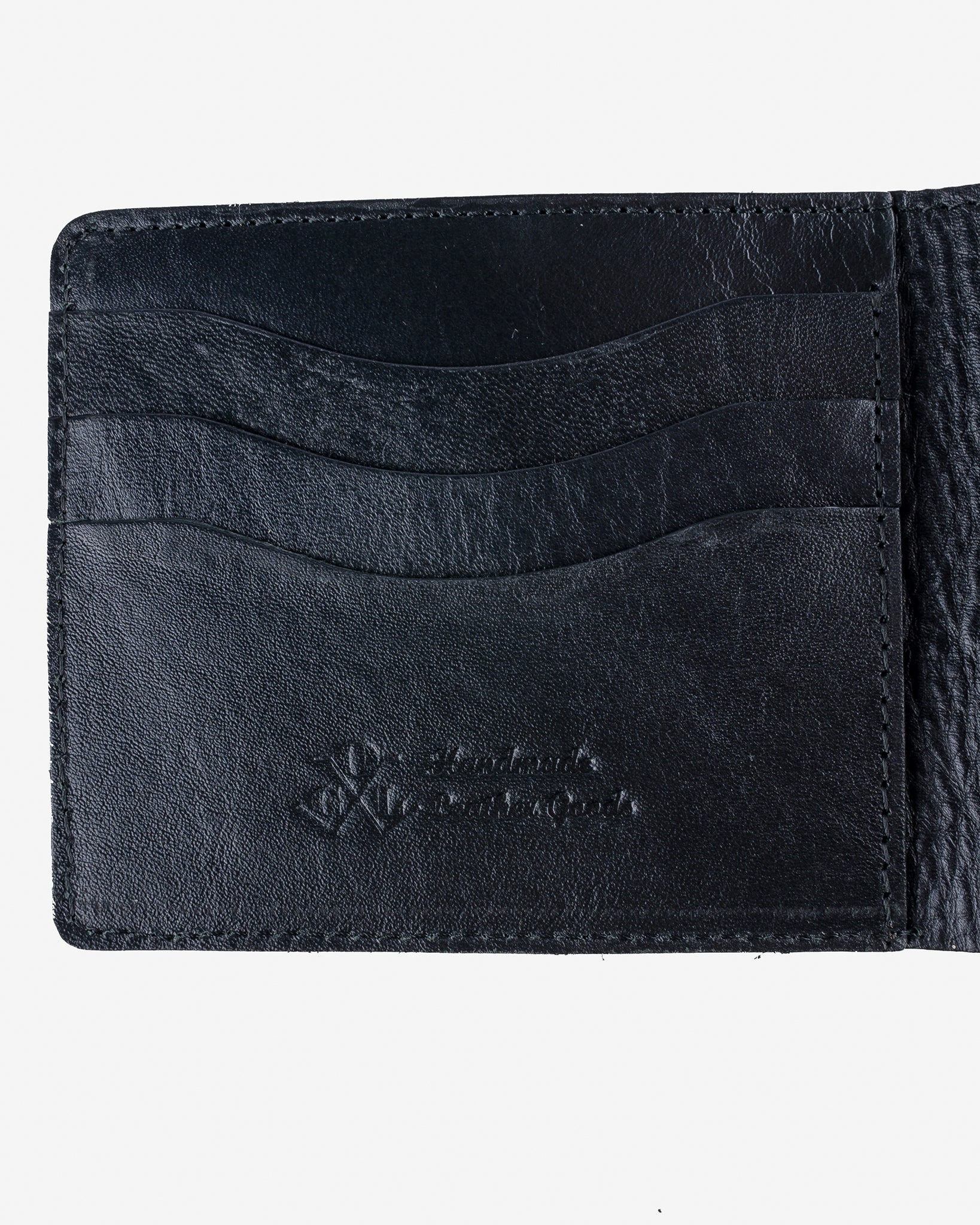 OGL-KINGSMAN-BF-TBLK OGL Kingsman Classic Bi Fold Wallet - Tumbled Black - 3