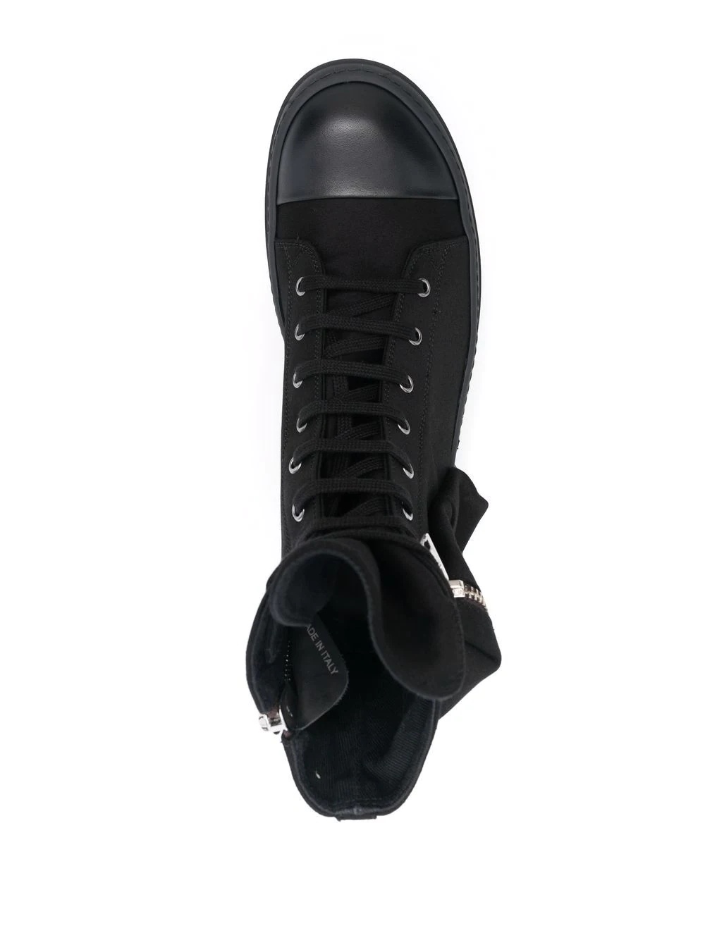 Cargo lace-up sneakers - 4