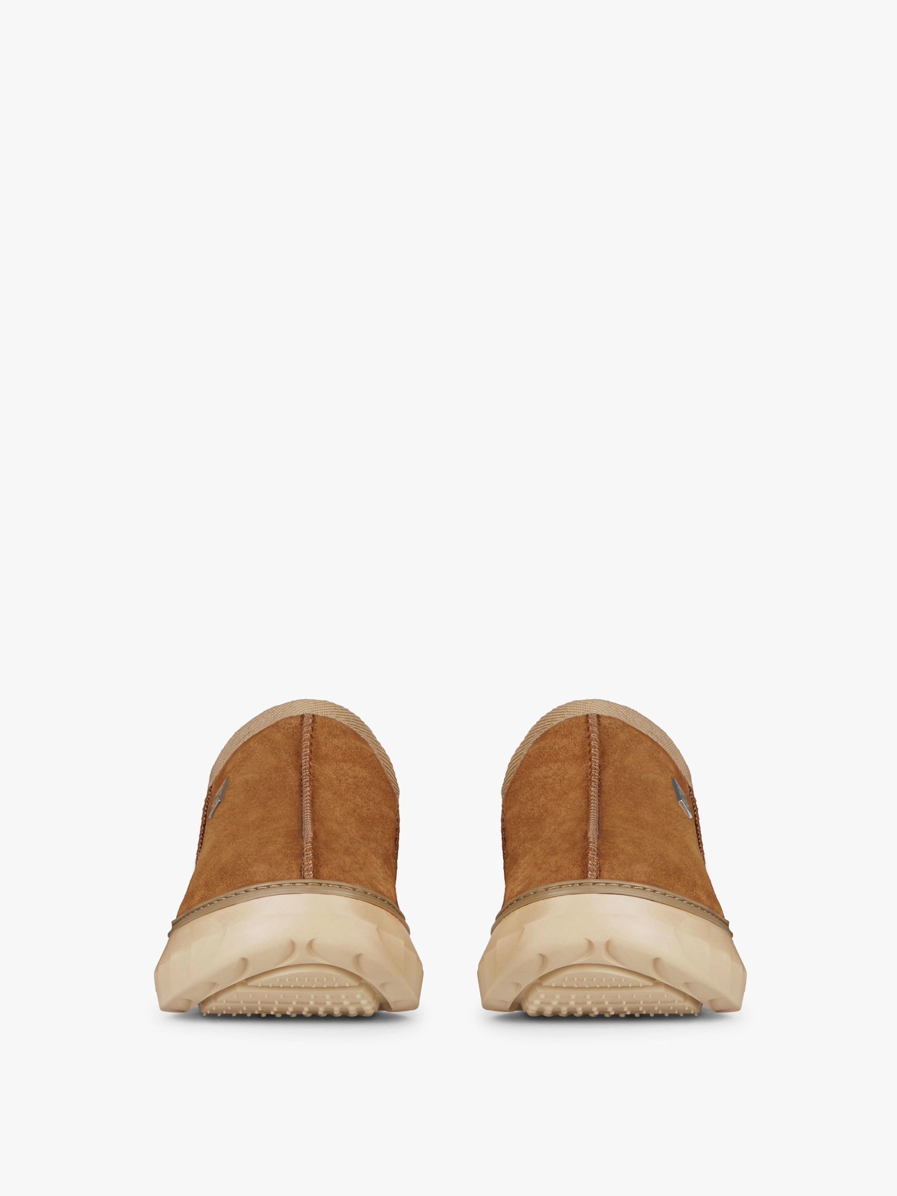 WINTER MALLOW MULES IN SUEDE AND FAUX FUR - 2