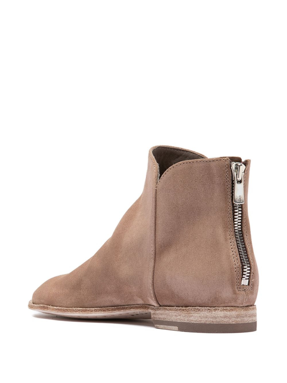 Solitude zip-detail suede boots - 5