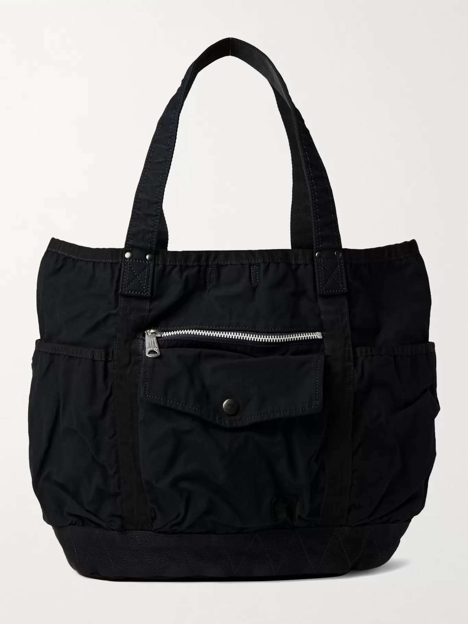 Garment-Dyed Canvas Tote Bag - 1