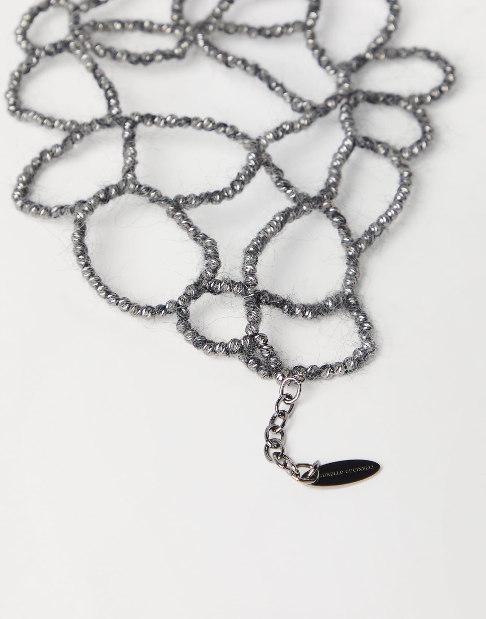Ramage bracelet in Sterling Silver and mohair - 2