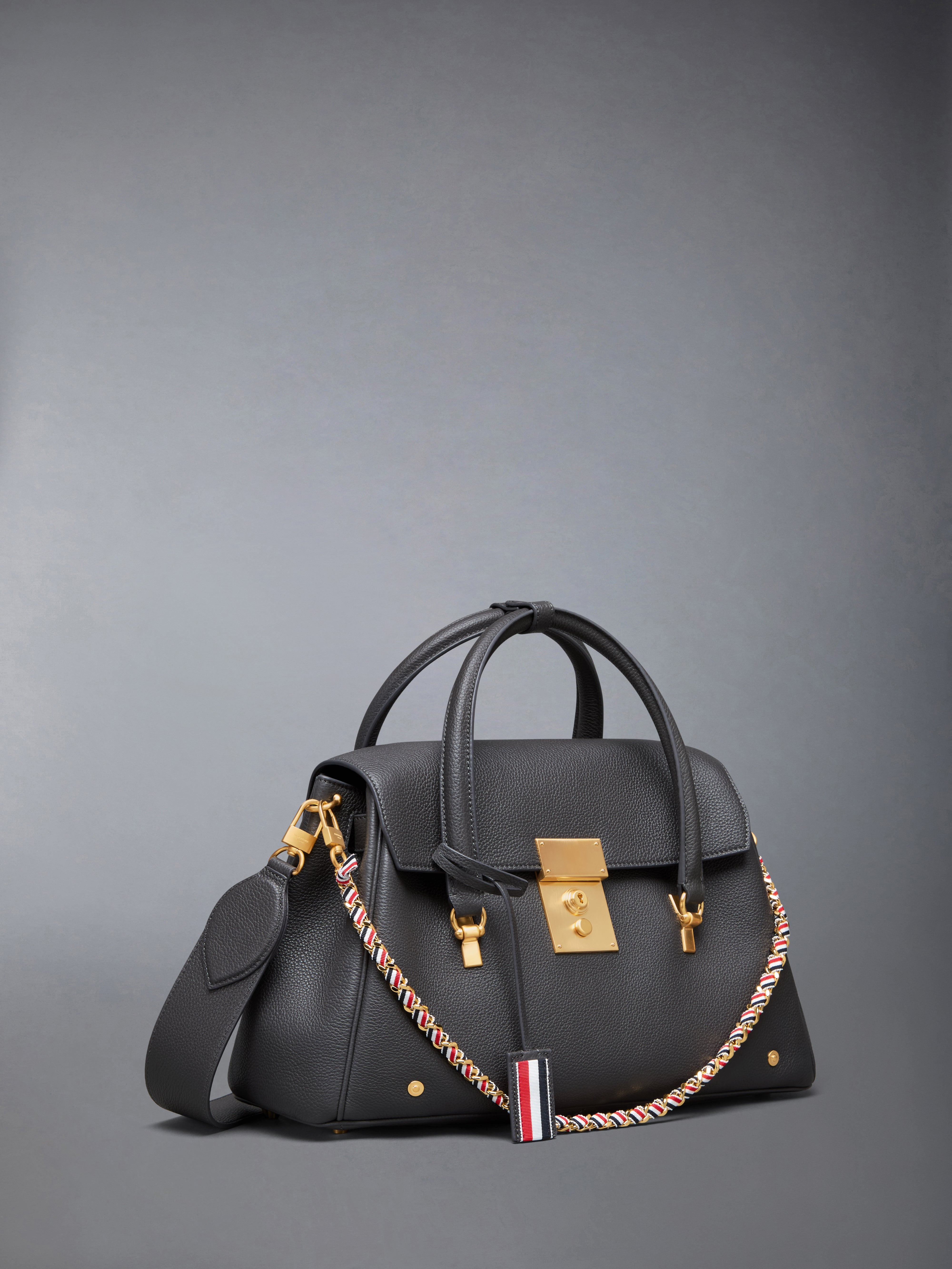 BOLTON BAG IN SOFT PEBBLE GRAIN LEATHER - 2