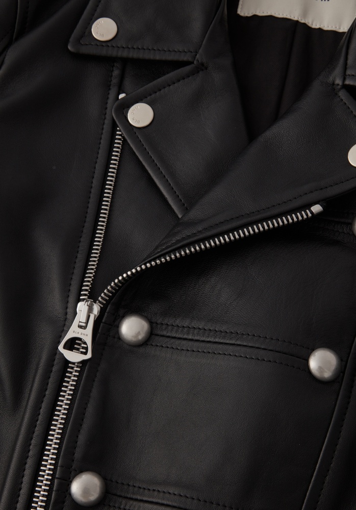 LEATHER JACKET 65 BLACK - 5