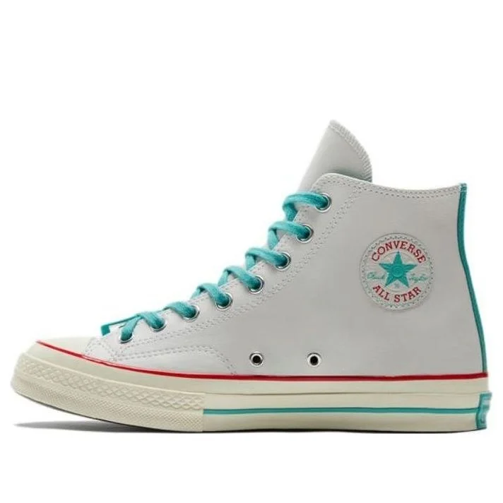 Converse Chuck Taylor All Star 1970s 'White Teal Red' 173202C - 1