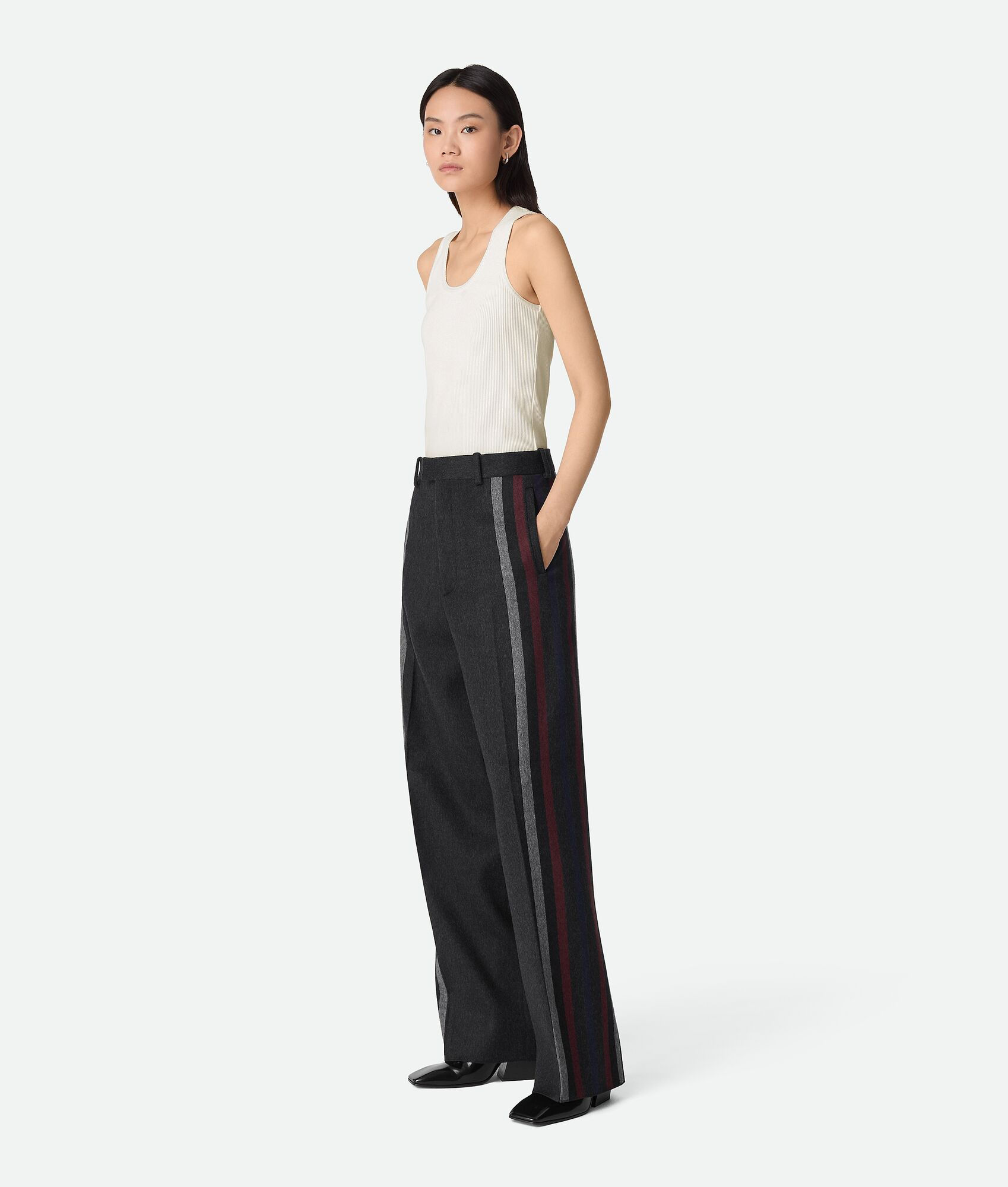Wool And Cashmere Pants - 2