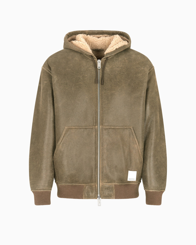 NEW YORK CAPSULE COLLECTION LAMB SHEARLING OVERSIZED-FIT BLOUSON 1