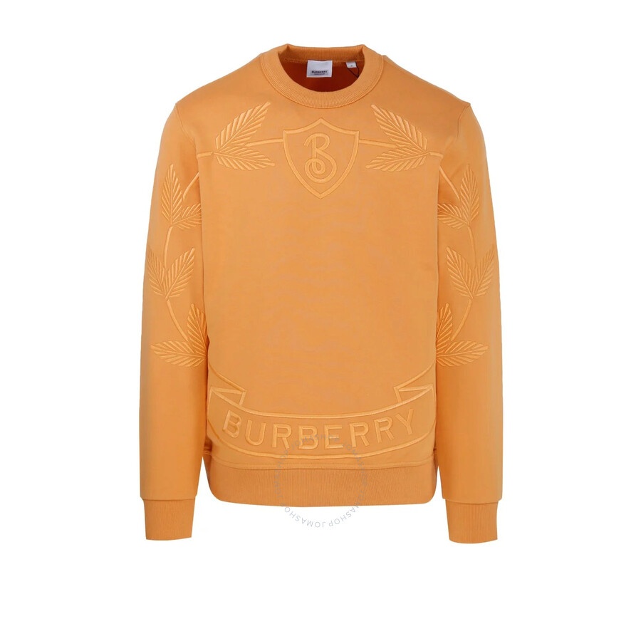 Burberry Oak Leaf Crest Cotton Embroidered Sweatshirt - 1