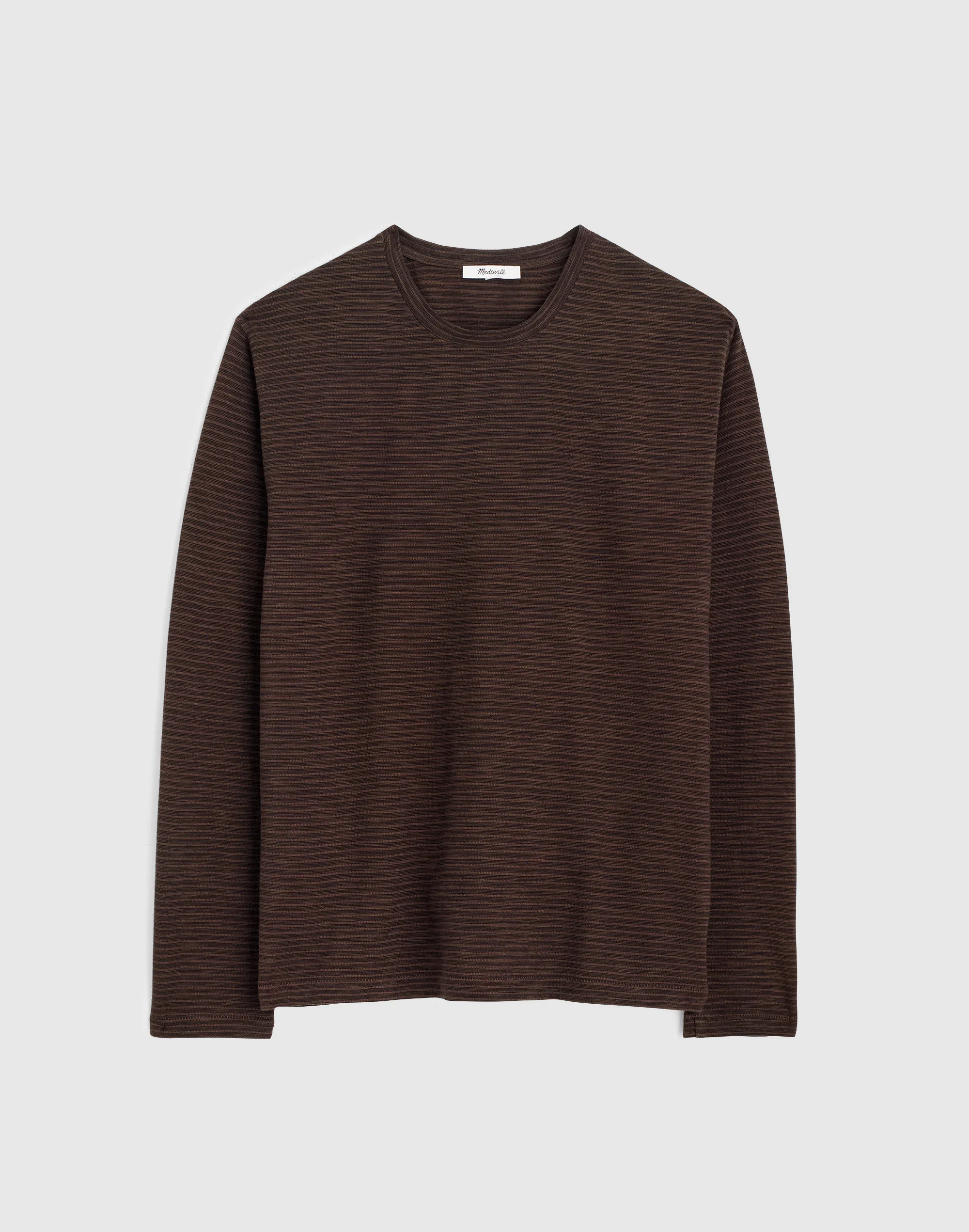 Long-Sleeve Jacquard Tee - 1