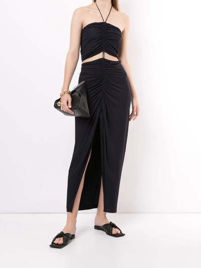 Dion Lee gathered necklace midi dress outlook