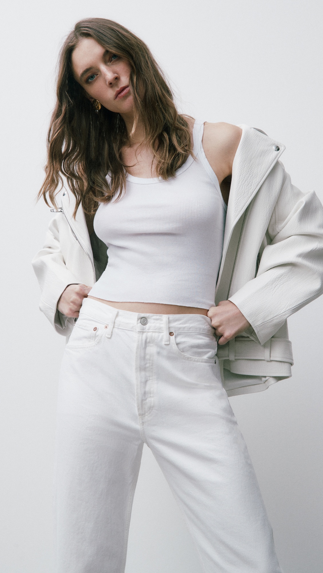 Cropped Ribbed Tank - 5