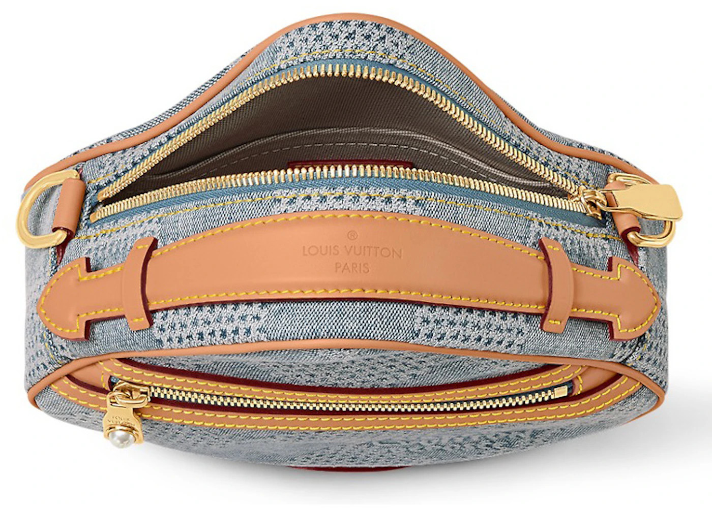 Louis Vuitton Chess Messenger Damier Denim 3D Blue Denim - 3