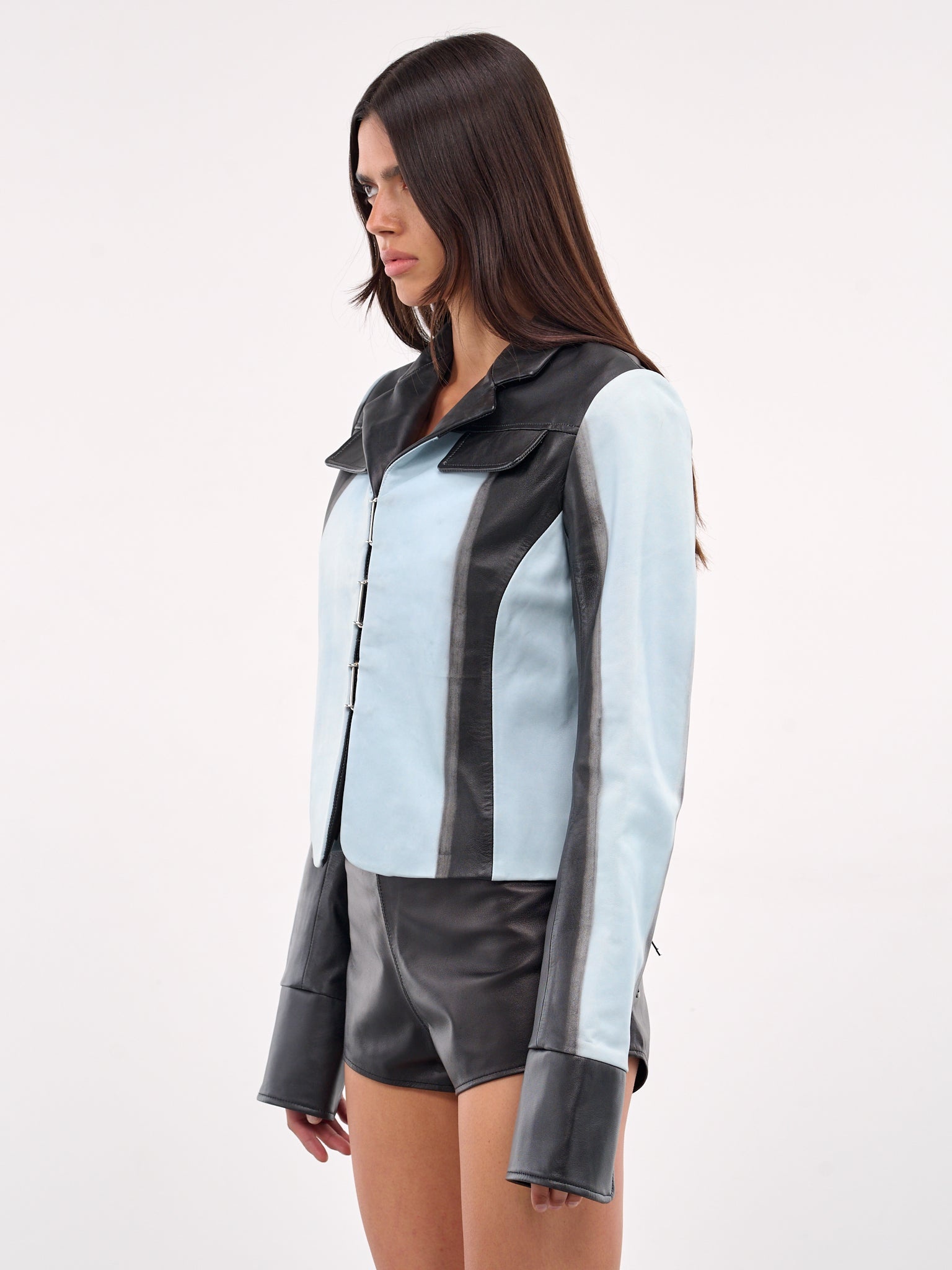 Scuffed Leather Jacket - 2