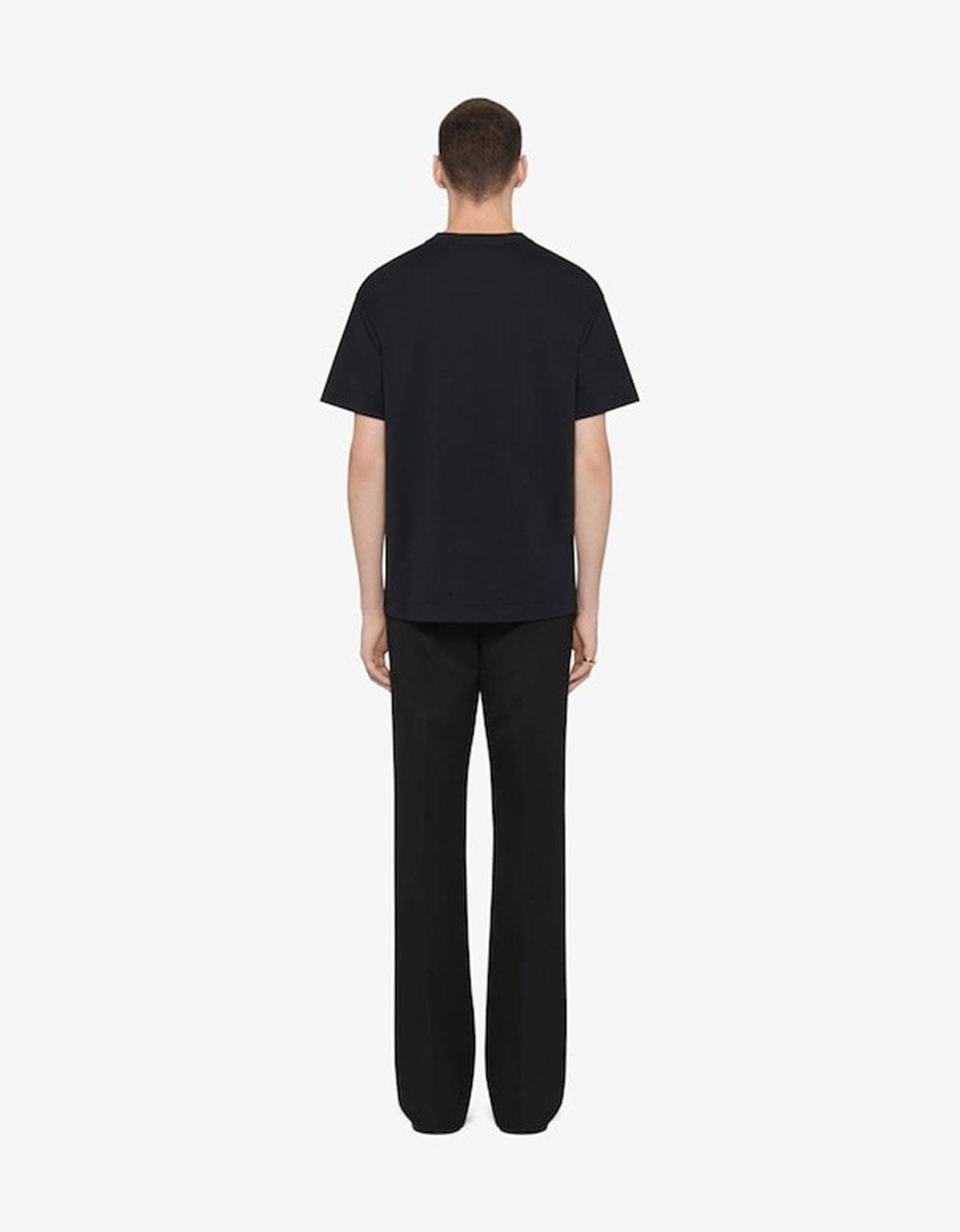 Givenchy Black HG Embroidery T-Shirt - 4
