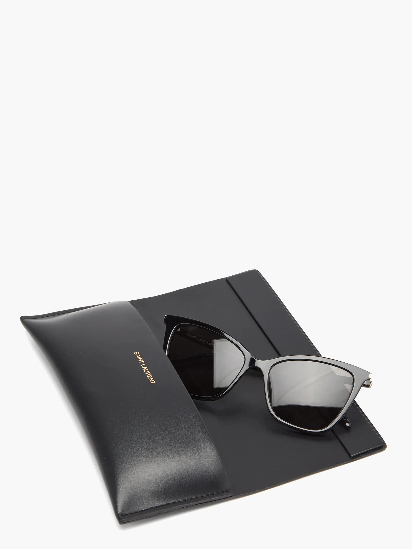 Oversized cat-eye acetate sunglasses - 5