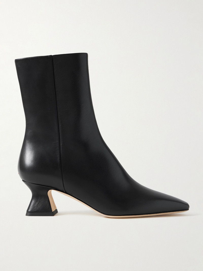 Koko leather ankle boots Black 1