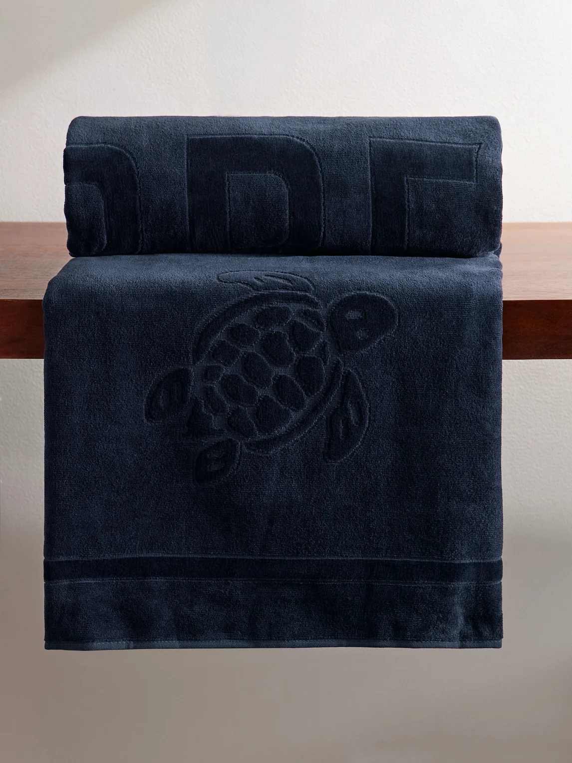 Organic Cotton-Terry Beach Towel - 1
