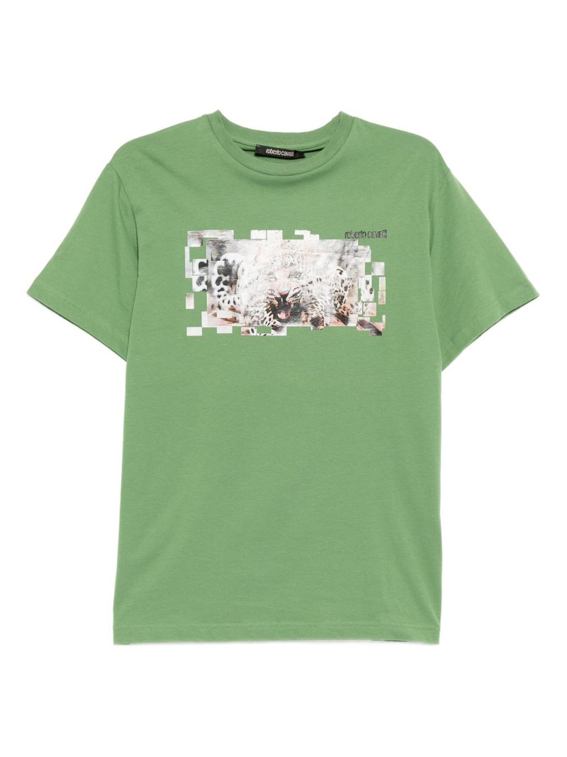 graphic-print cotton T-shirt 1