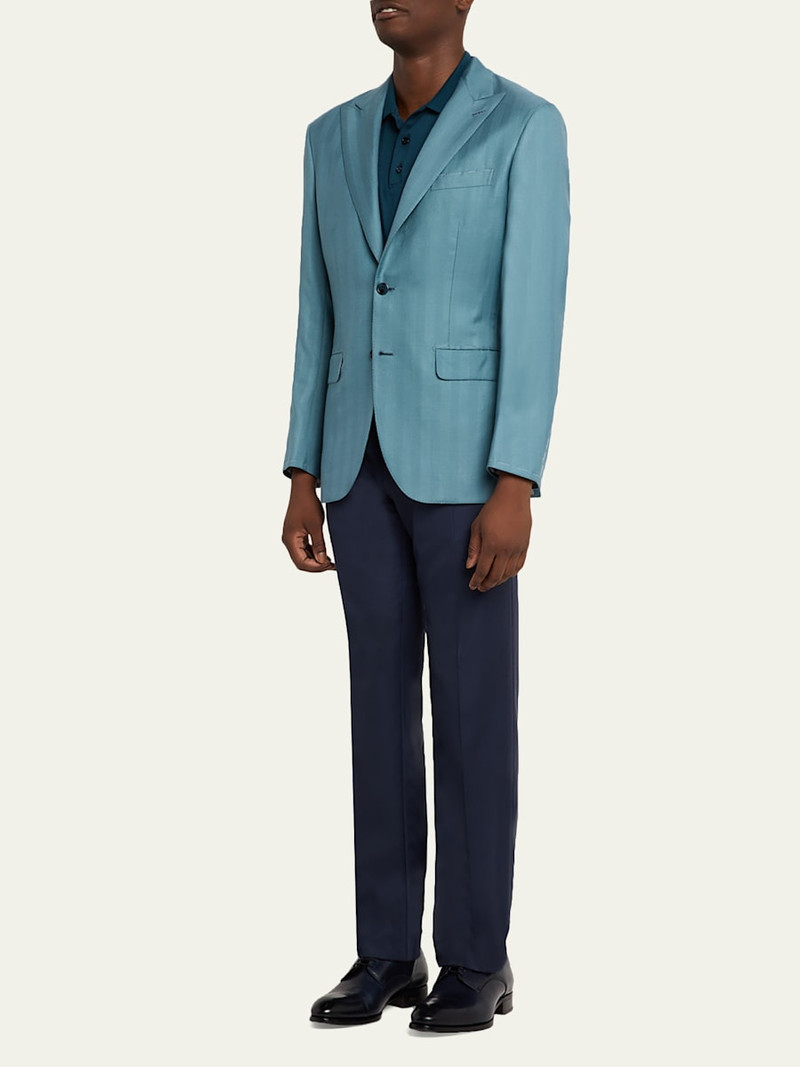 Brioni Men's Plume Cashmere Single-Breasted Blazer outlook