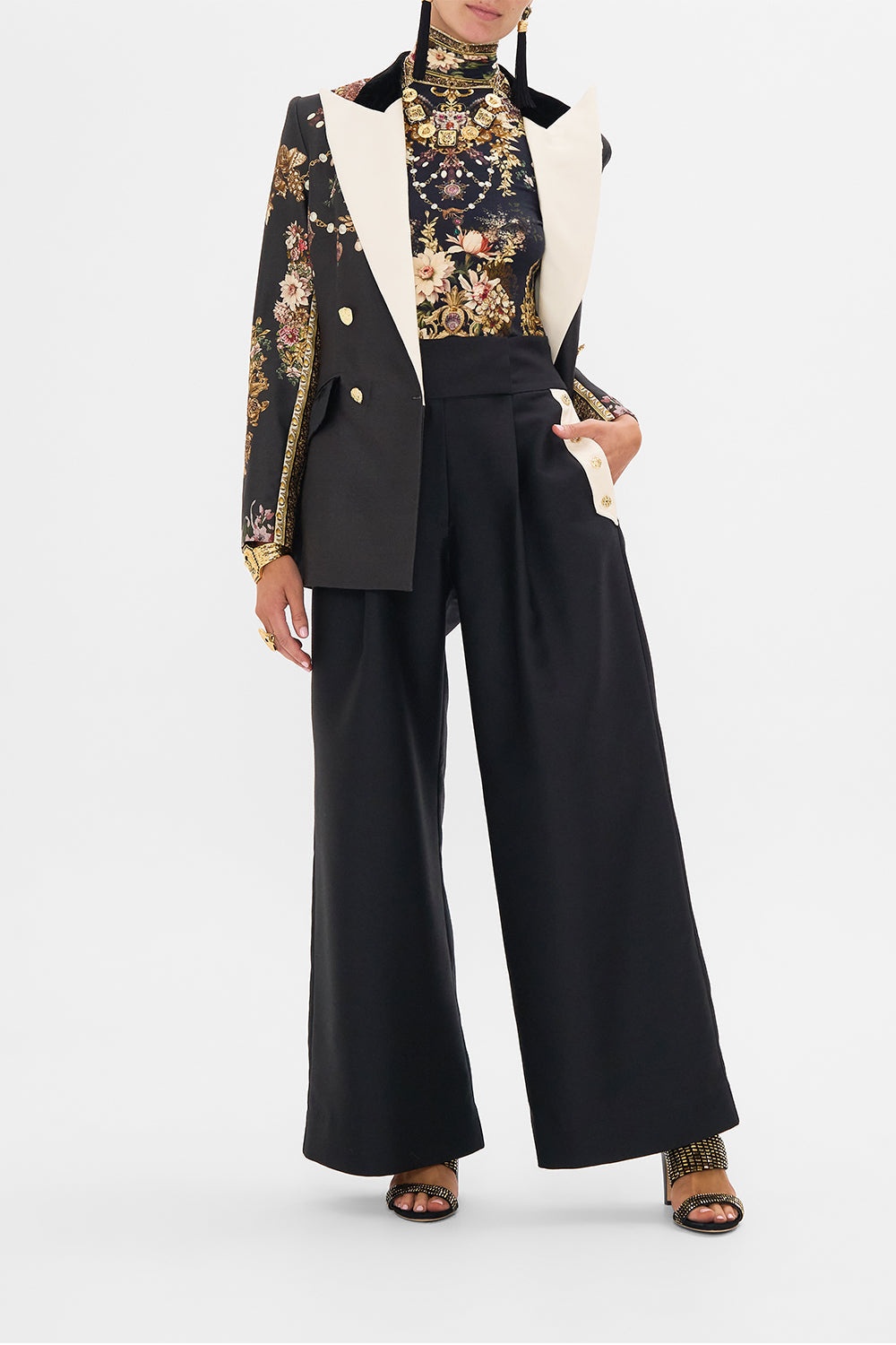 DOUBLE BREASTED SUIT JACKET - 7