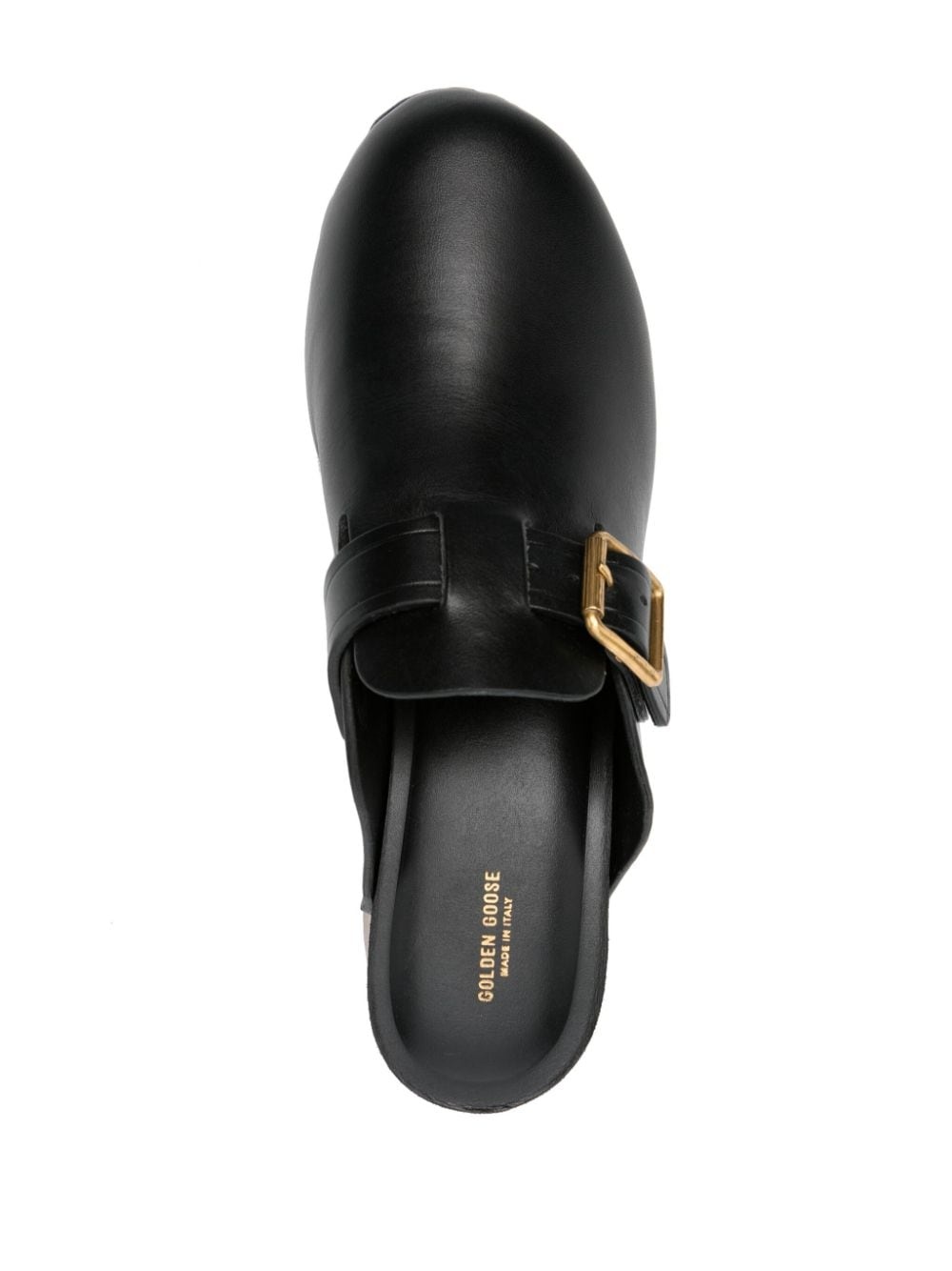 70mm leather mules - 4