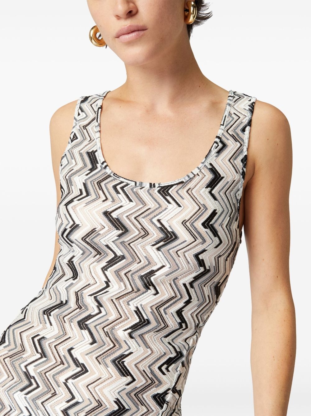 printed maxi dress - 5