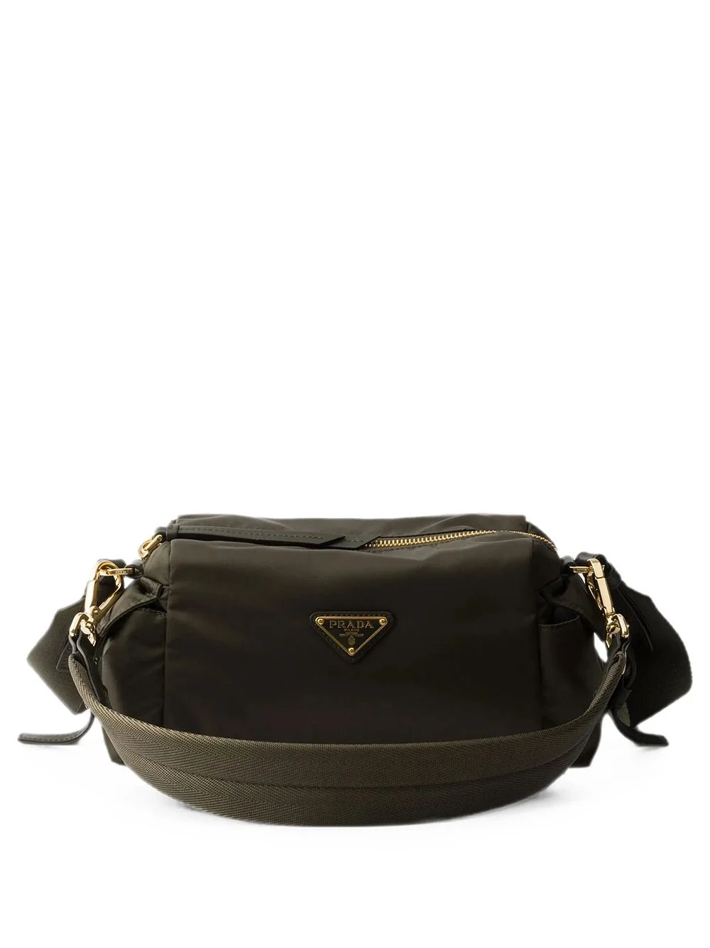 PRADA EXPLORE SMALL BAG IN RE-NYLON AND LEATHER - 1