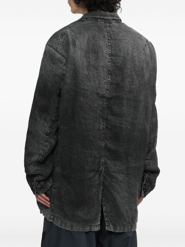 MAISON MIHARA YASUHIRO Men Linen Jacket - 3