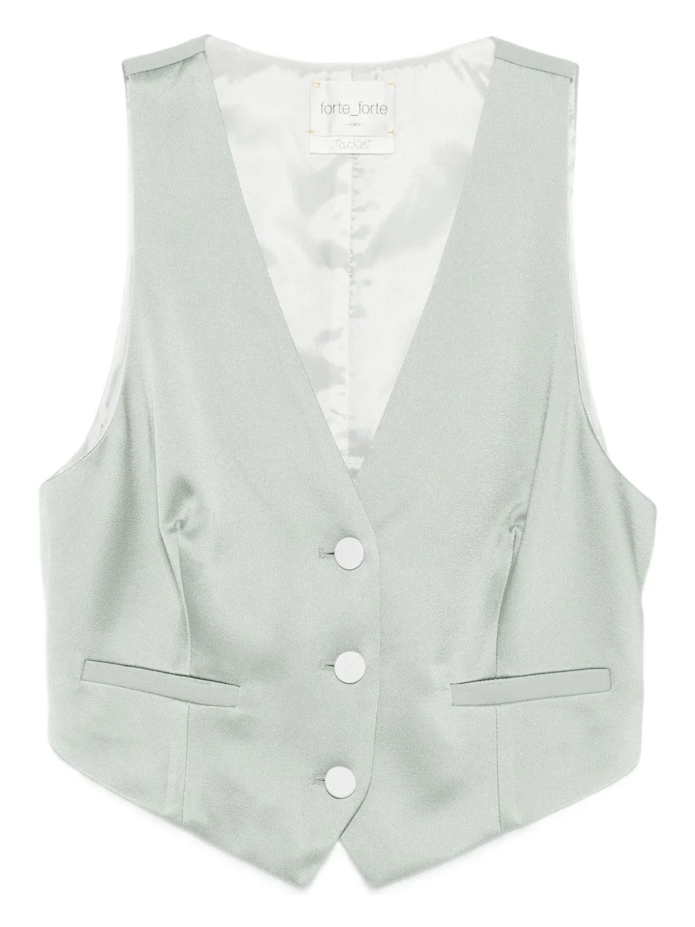 button-fastening pocket waistcoat - 1