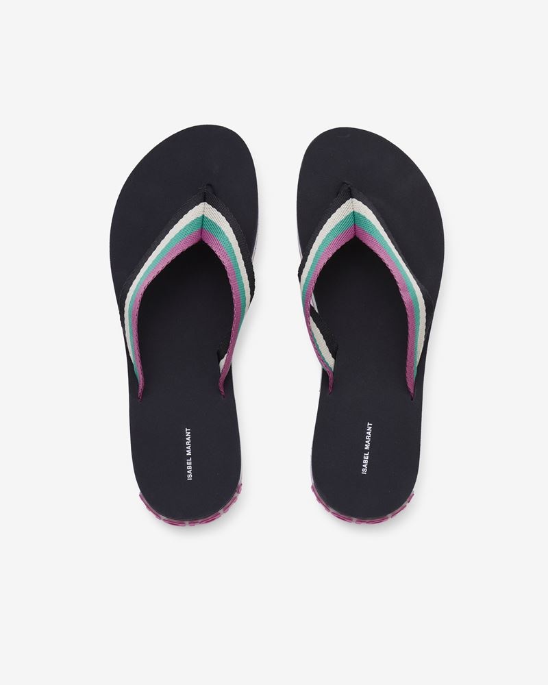 TAE LOGO FLIP-FLOP SANDALS - 5