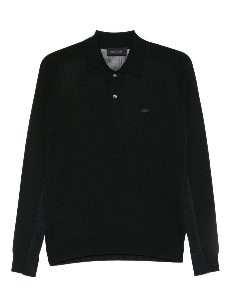 long-sleeve polo shirt 1