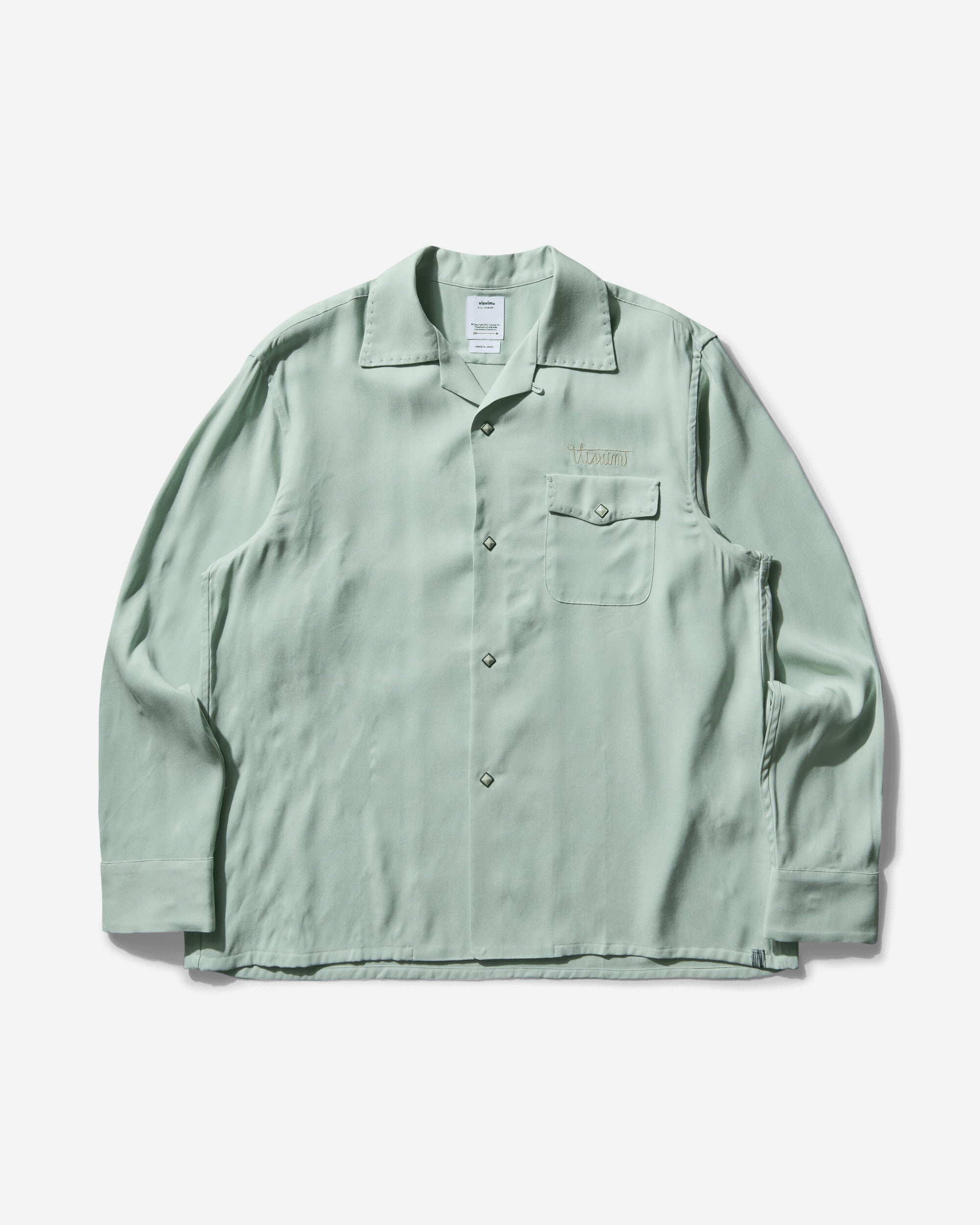 Men's Wildcatter Longsleeve Shirt Light Green - 1