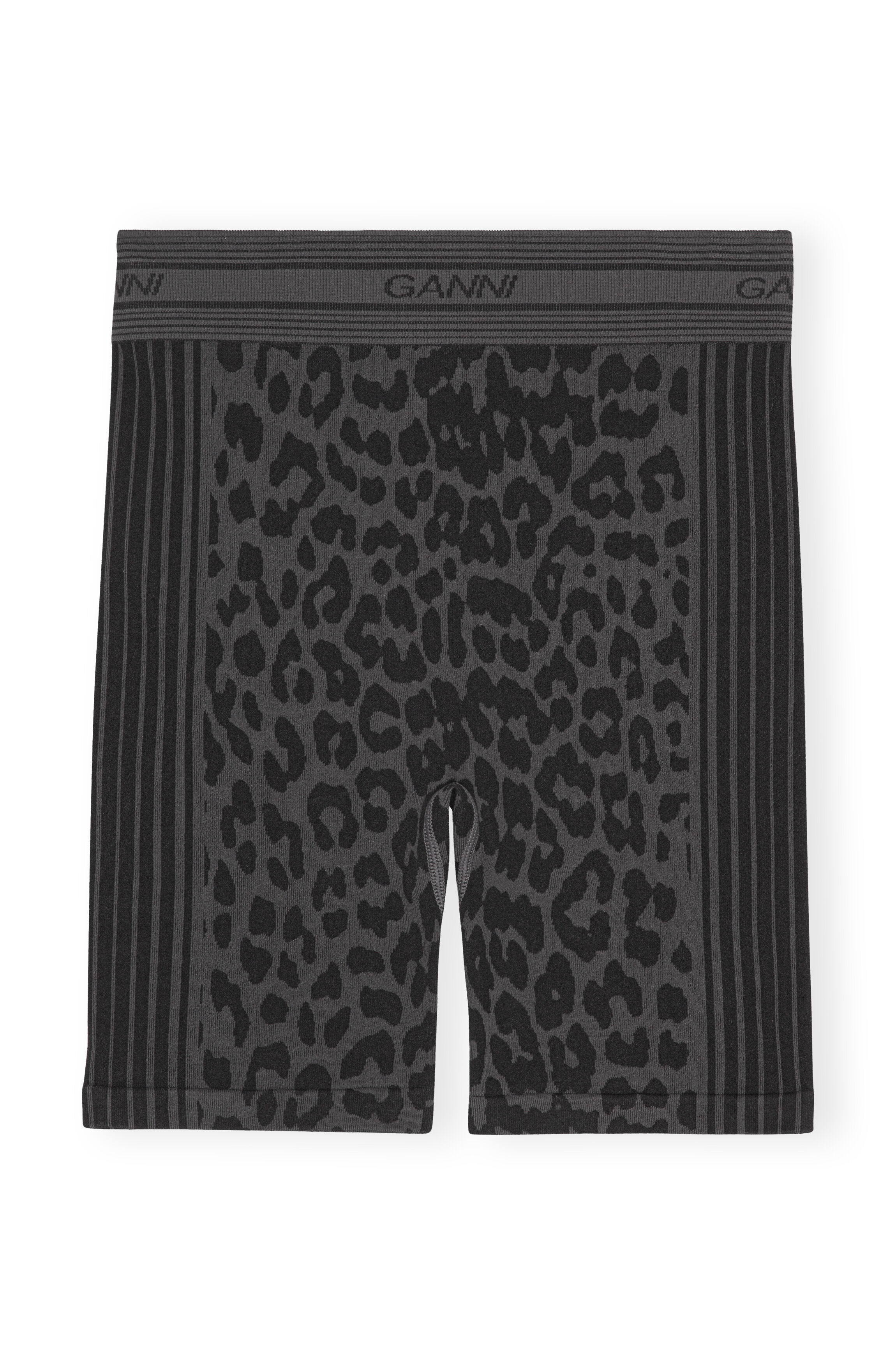 SEAMLESS JACQUARD SHORTS - 1