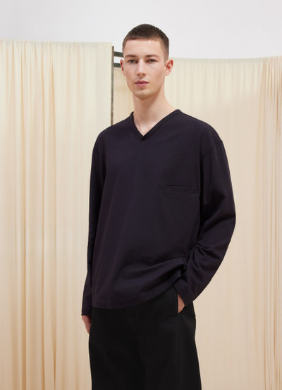 Lemaire LONG SLEEVE V-NECK TOP outlook