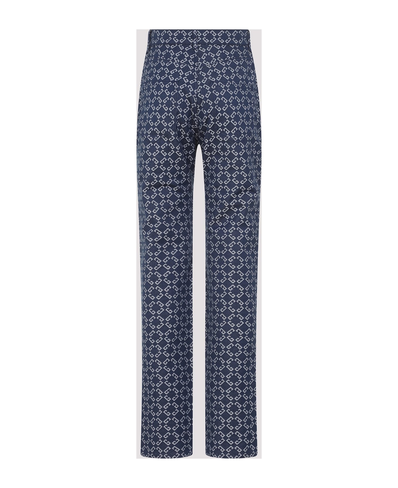 Monogram Denim Jeans - 4