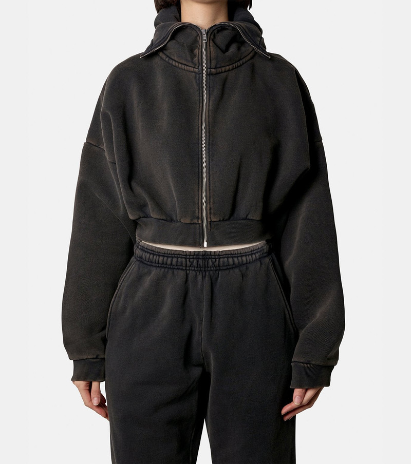 entire studios CROPPED FULL ZIP outlook