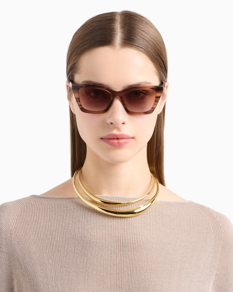EMPORIO ARMANI WOMEN’S BUTTERFLY SUNGLASSES outlook