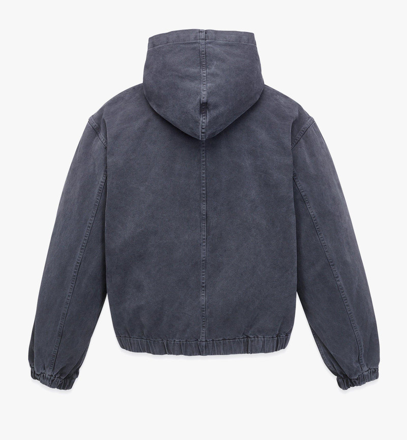 MCM x KASINA Bandana Monogram Zip Hoodie in Oxford Cotton 3