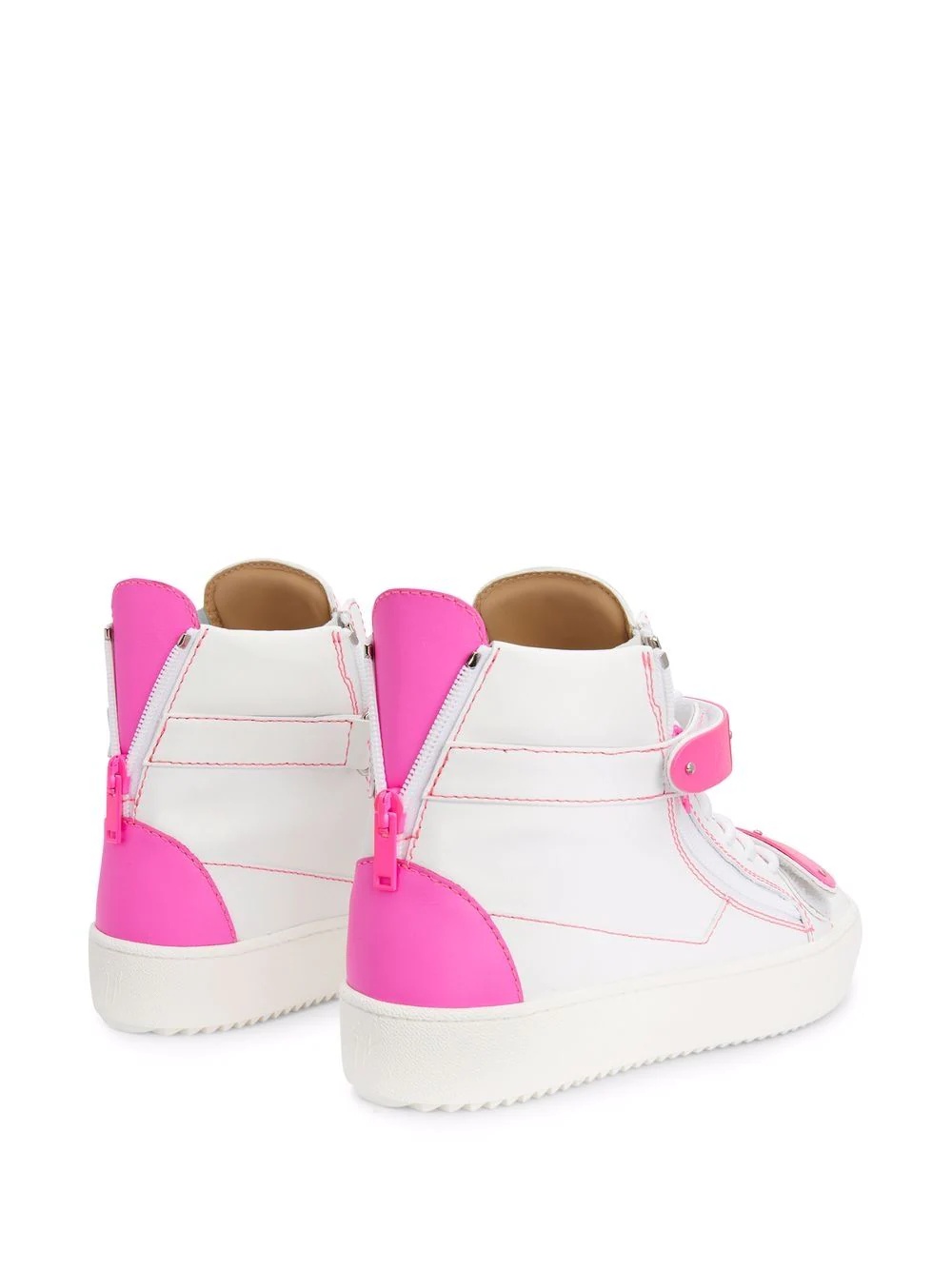 Coby high-top leather sneakers - 3