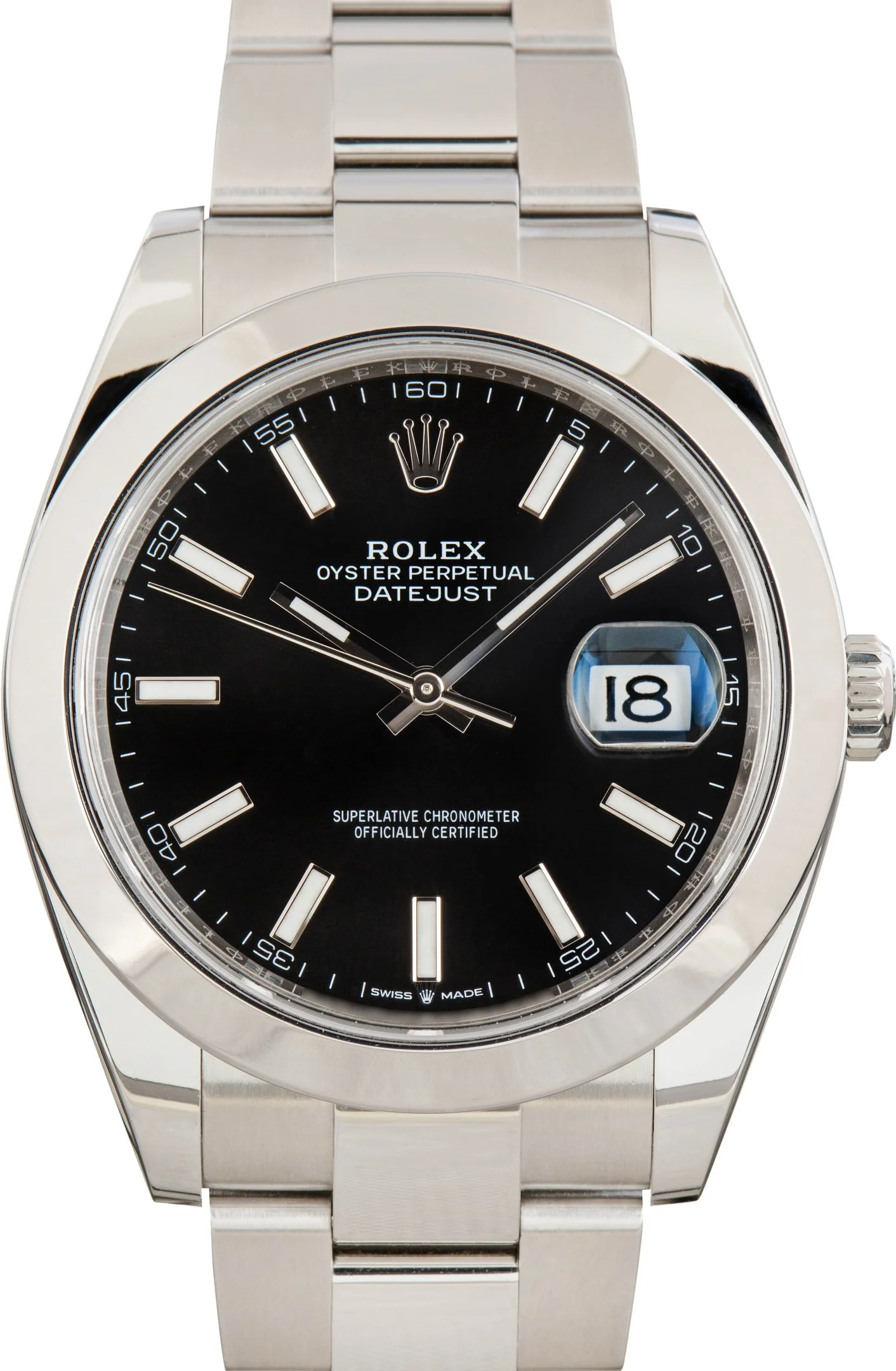 Rolex Datejust 41 Steel 126300 Black Dial - 1