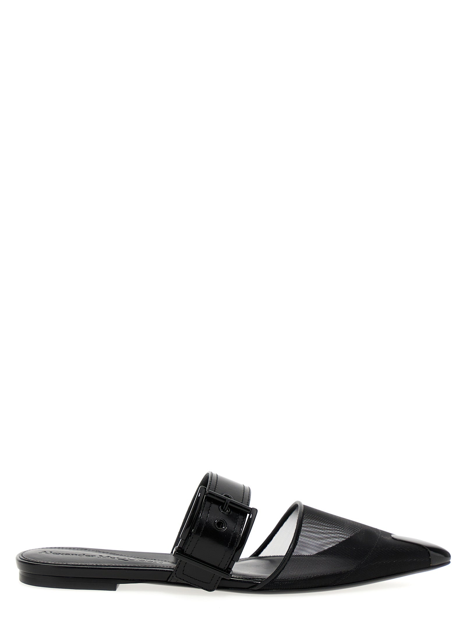 Punk Flat Shoes Black - 4