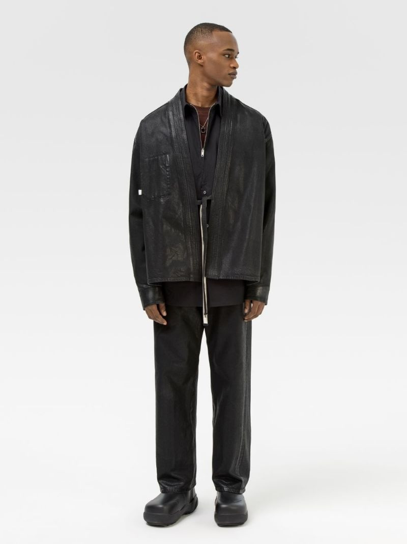 Ambush tie-fastening shirt outlook