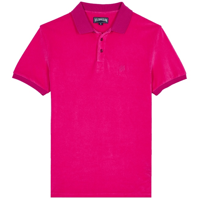 Men Terry Polo Shirt Solid - 1