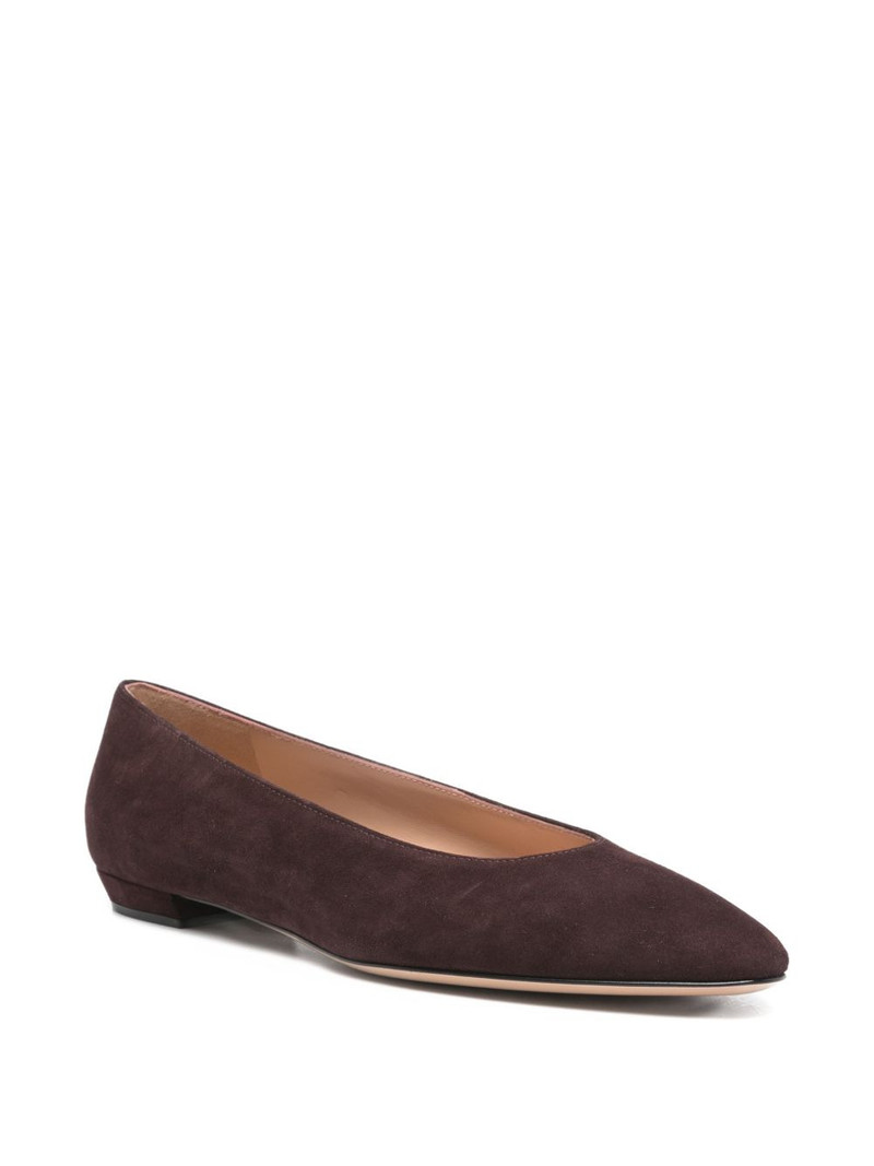 Gianvito Rossi pointed-toe ballet flats outlook