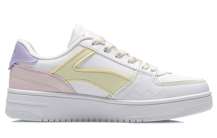(WMNS) Li-Ning Sport Leisure 'White Yellow Pink' AGCQ378-7 - 2