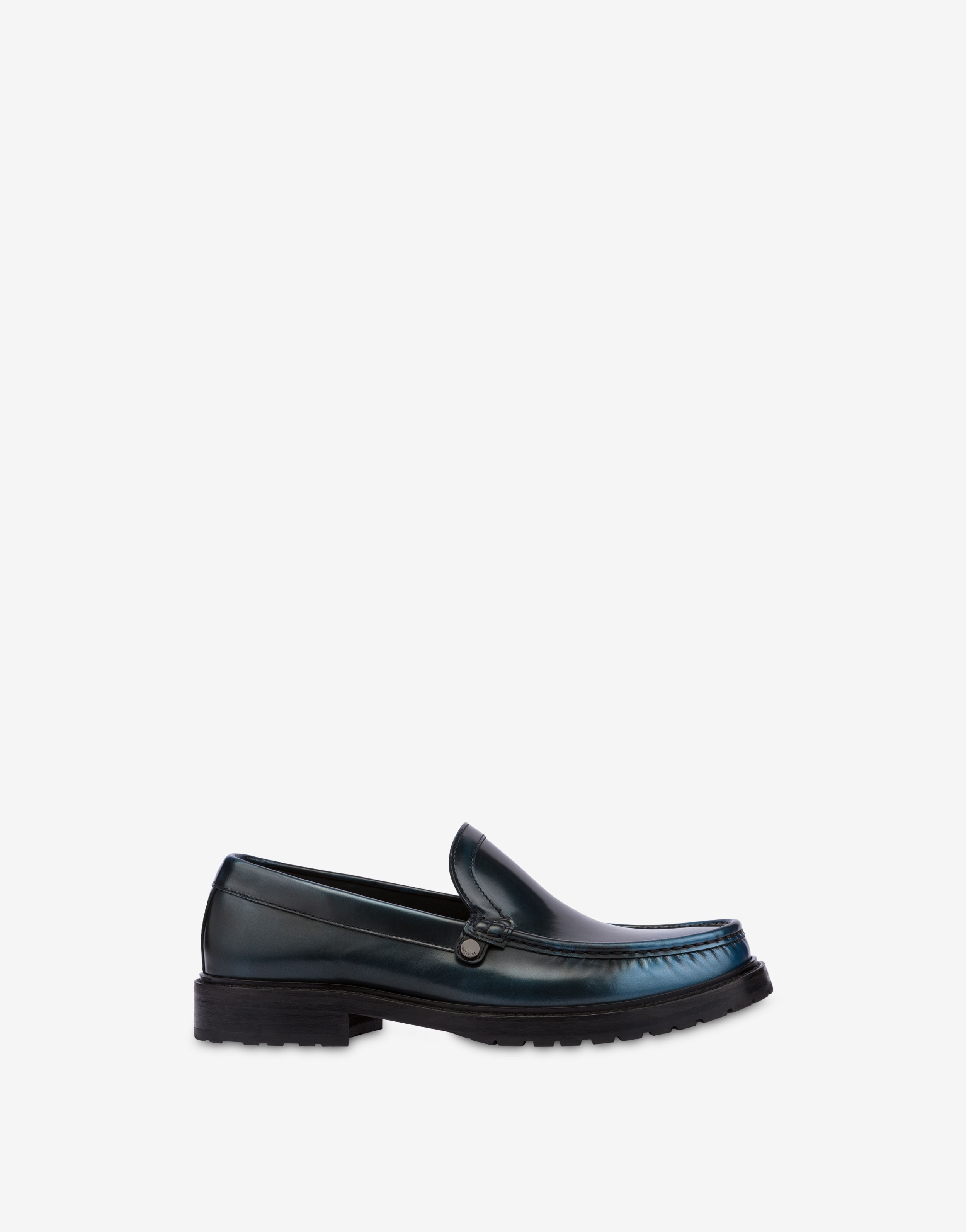 COLLEGE GRADIENT-EFFECT CALFSKIN LOAFERS - 2