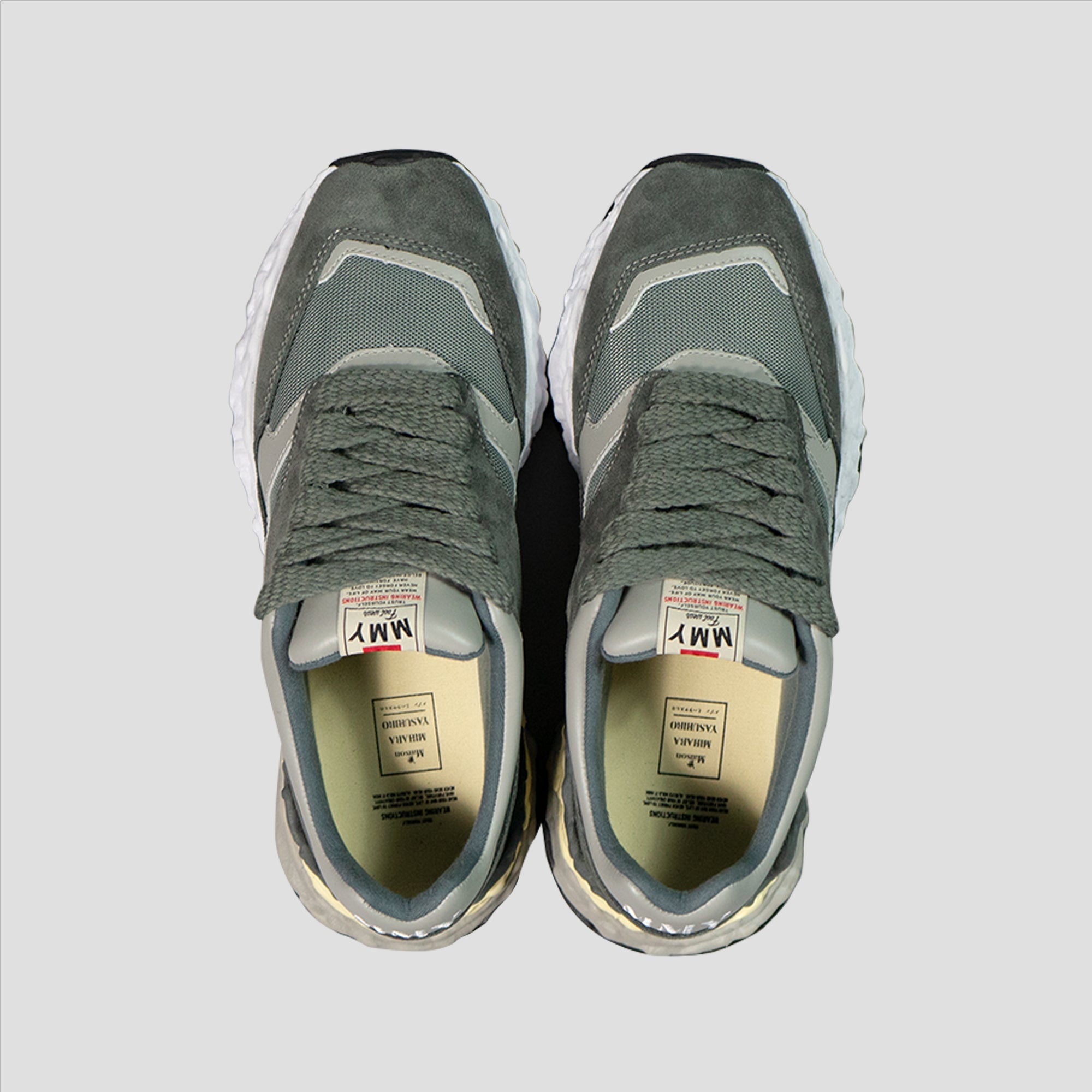 GEORGE OG SOLE LOW-TOP LEATHER SNEAKER - 3