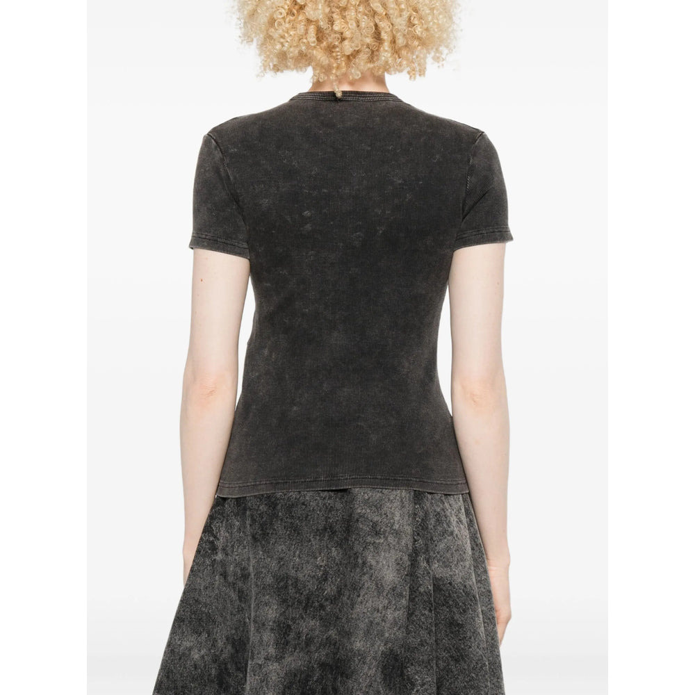 Off-White Grey Tops - T-Shirts & Jerseys Women - 5
