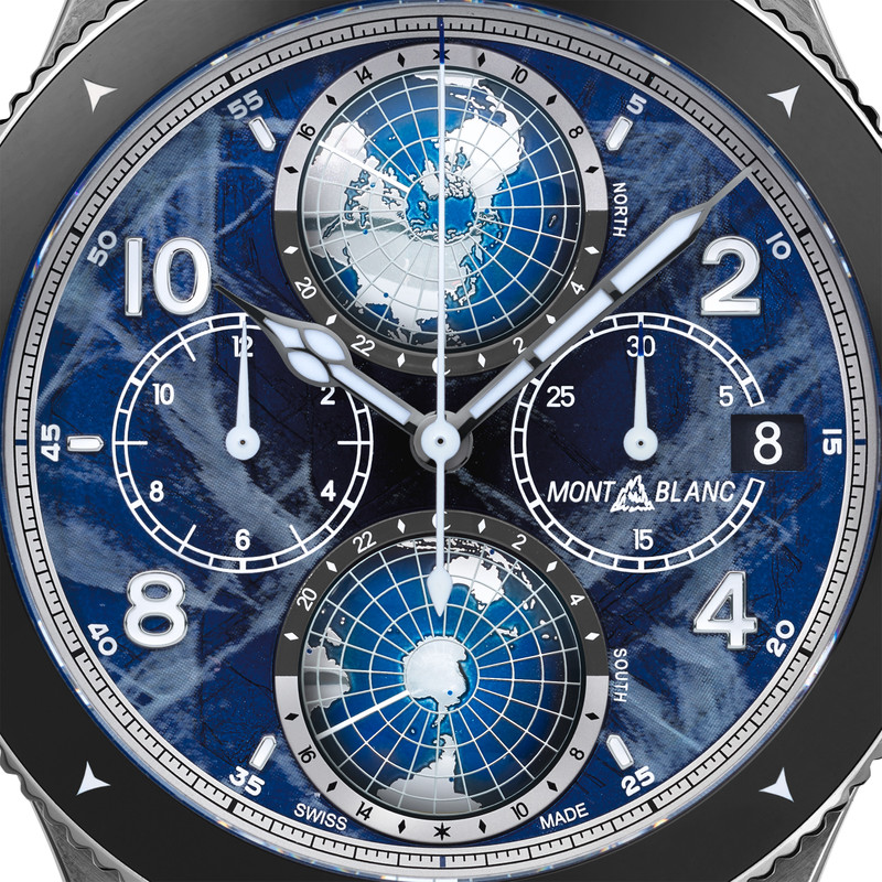 Montblanc 1858 Geosphere Chronograph 0 Oxygen Limited Edition - 290 pieces 5